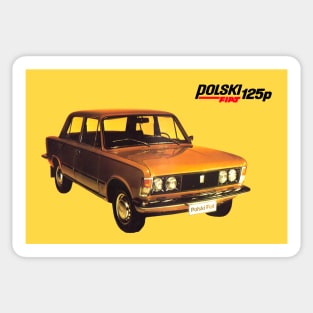 POLSKI 125P - advert Sticker